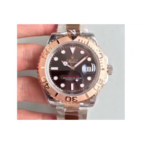 Rolex Yacht-Master 116621 ARF 1:1 Best Edition Brown Dial A2824
