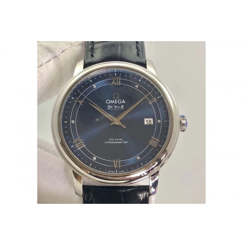 Omega De Ville SS MKF 1:1 Best Edition Blue Dial A2824