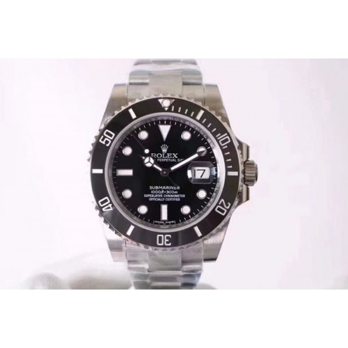 Rolex Submariner 116610 LN Black Ceramic 904L V9 Noob 1:1 Best Edition Black Dial On SA3135