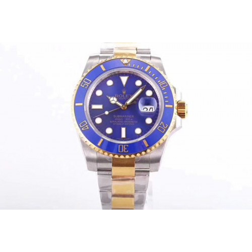 Rolex Submariner 116613LB Wrapped SS/YG VRF 1:1 Best Edition Blue dial A2836