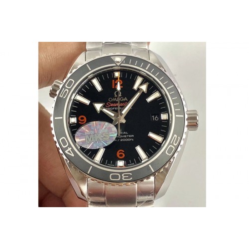Omega Planet Ocean Professional Ceramic Bezel(Orange369) 42mm 1:1 MK Best Edition on SS Bracelet A8500