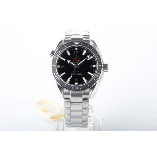 Omega Planet Ocean Professional Ceramic Bezel (Silver markers) 42mm MKS 1:1 Best Edition on SS Bracelet VS8500