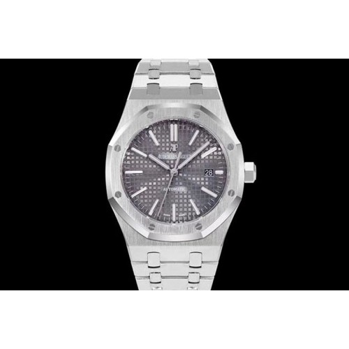Audemars Piguet Royal Oak 41mm 15400 OMF 1:1 Best Edition Gray Dial on SS Bracelet A3120