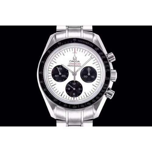 Omega Speedmaster Speedy Tuesday 2 OMF Best Edition on SS Bracelet Manual Winding Chrono Movement