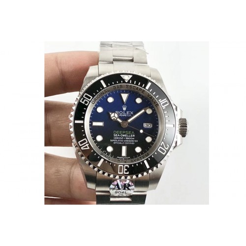 Rolex Sea-Dweller 116660 "D-BLUE" ARF 1:1 Best Edition 904L SS Case and Bracelet SH3135 V2