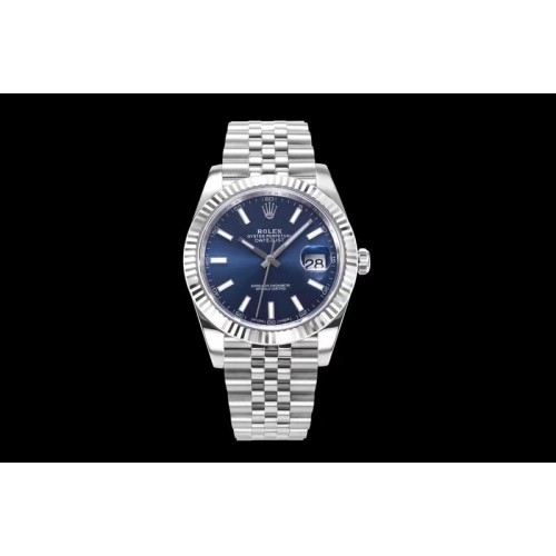 Rolex DateJust 41 126334 904L SS DJF 1:1 Best Edition Blue Dial on Jubilee Bracelet A2824 Rolex DateJust 41 126334 904L SS DJF 1:1 Best Edition Blue Dial on Jubilee Bracelet A2824