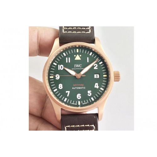 IWC Mark XVIII Bronzo XF Best Edition Brown Dial on Brown Leather Strap A35111