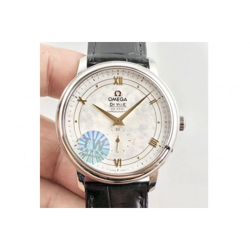 Omega De Ville 424.13.39.20.02 TW Best Edtion SS/LE YG Marker White Dial Cal.2202