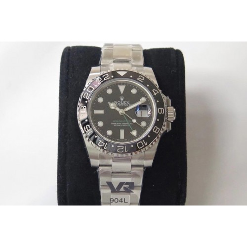 Rolex GMT-Master II 116710 LN Black Ceramic 904L Steel VRF 1:1 Best Edition SA3186 CHS