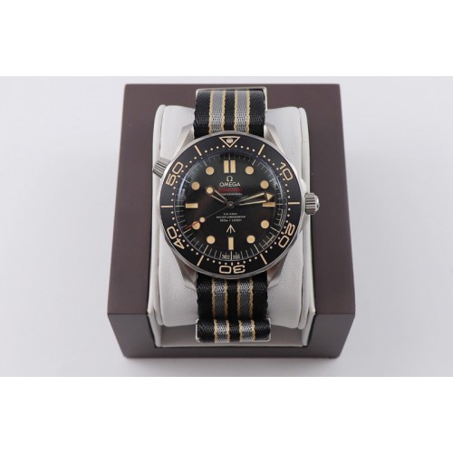 Omega Seamster 300 "No Time to Die" Limited Edition VSF 1:1 Best Edition on SS Mesh Bracelet A8806(Free Nato)