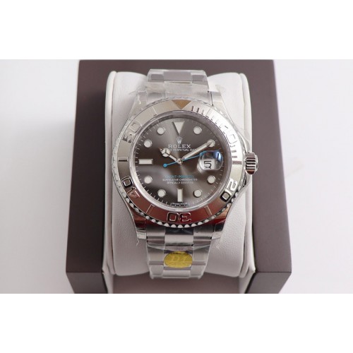 Rolex Yacht-Master 116622 D1F Gray Dial on SS Bracelet A2836
