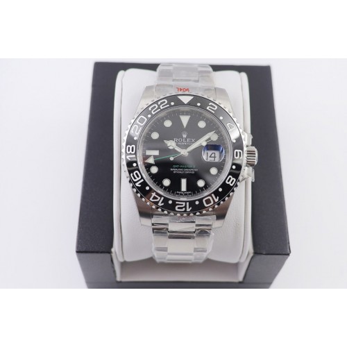 Rolex GMT-Master II 116710 LN Black Ceramic 904L Steel V9F 1:1 Best Edition SA3186 CHS