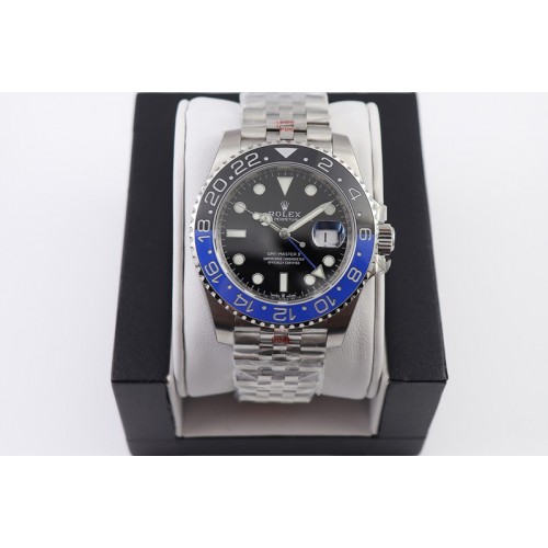 Rolex GMT-Master II 116710 BLNR Black/Blue Ceramic 904L Steel V9F 1:1 Best Edition SA3186 CHS