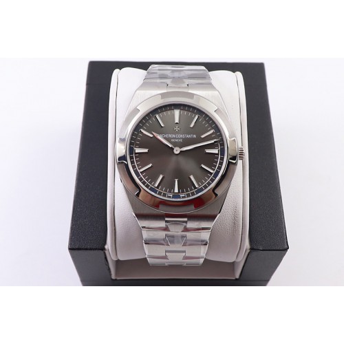 Vacheron Constantin Overseas Ultra-Thin 2000V XF Best Edition Gray Dial on SS Bracelet A1120