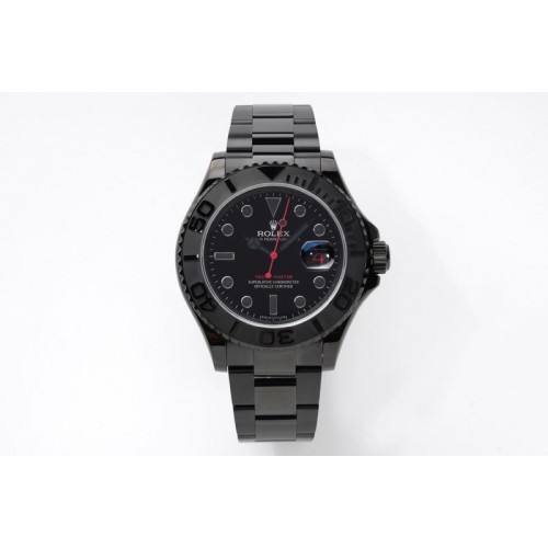 Rolex Yacht-Master 116622 DLC VRF Best Edition Black Dial on DLC Bracelet VR3135