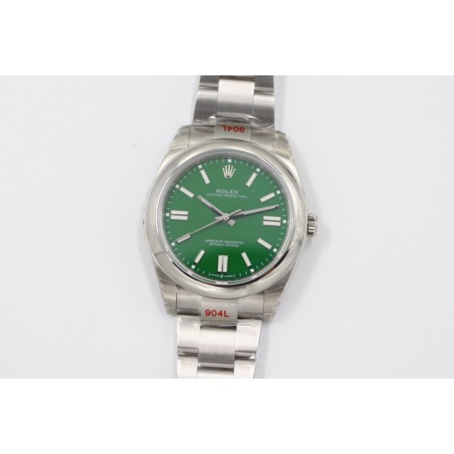Rolex Oyster Perpetual 41mm 124300 EWF Best Edition Green Dial on SS Bracelet A3230 Rolex Oyster Perpetual 41mm 124300 EWF Best Edition Green Dial on SS Bracelet A3230