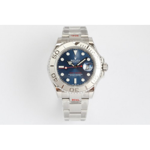 Rolex YachtMaster 116622 40mm 904L SS/SS Blue EWF A3235