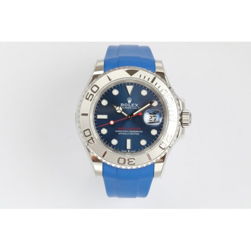 Rolex YachtMaster 116622 40mm 904L SS/SS Blue EWF A3235