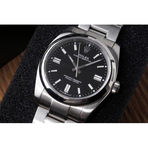 Rolex Oyster Perpetual 126000 36mm KRF 1:1 Best Edition 904L Steel Black Dial A2824