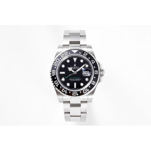 Rolex GMT-Master II 116710 LN Black Ceramic 904L Steel VRF 1:1 Best Edition SA3186 CHS MAX Version Rolex GMT-Master II 116710 LN Black Ceramic 904L Steel VRF 1:1 Best Edition SA3186 CHS MAX Version