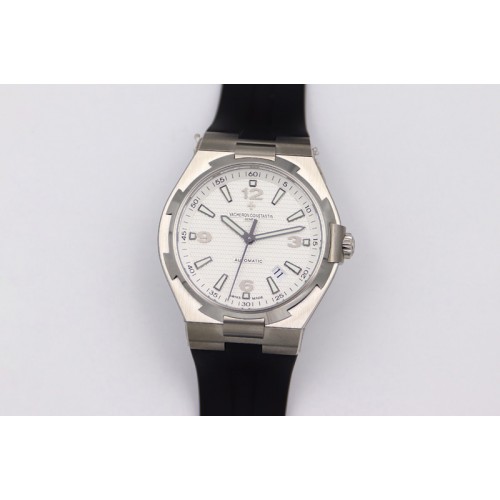 Vacheron Constantin Overseas SS/LE White/Stk MKS MY9015
