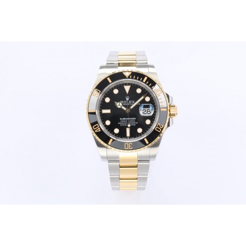 Rolex Submariner 41mm 126613 LB Black Ceramic Two Tone EW 1:1 Best Edition A3235