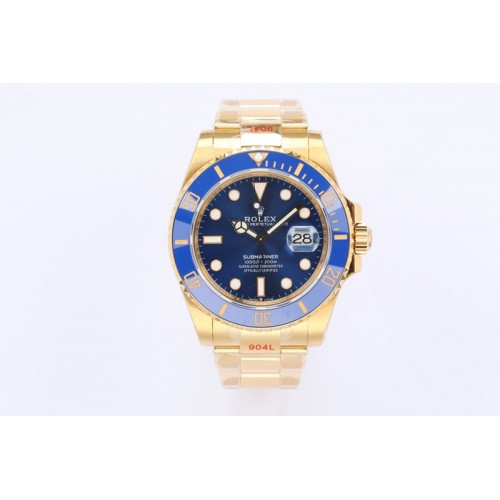 Submariner 41mm 126619 LB Blue Ceramic Two Tone EW 1:1 Best Edition A3235