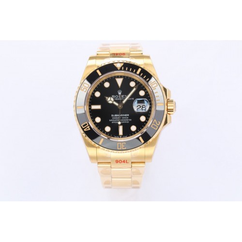 Rolex Submariner 41mm 126619 LB Black Ceramic Two Tone EW 1:1 Best Edition A3235