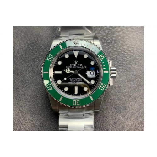 Rolex Submariner 41mm 126610 LV Kermit 904L Steel VSF 1:1 Best Edition VS3235 Rolex Submariner 41mm 126610 LV Kermit 904L Steel VSF 1:1 Best Edition VS3235