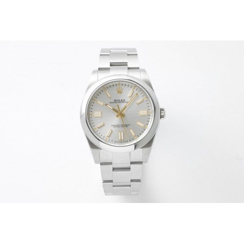 Rolex Oyster Perpetual 41mm 124300 GMF 1:1 Best Edition 904L Steel Silver Dial on SS Bracelet SA3230