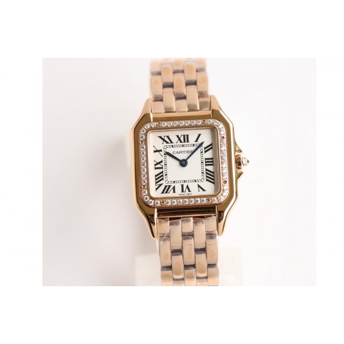 Cartier Panthere Secrete De Ladies Diam RG/RG GF Swiss Quartz
