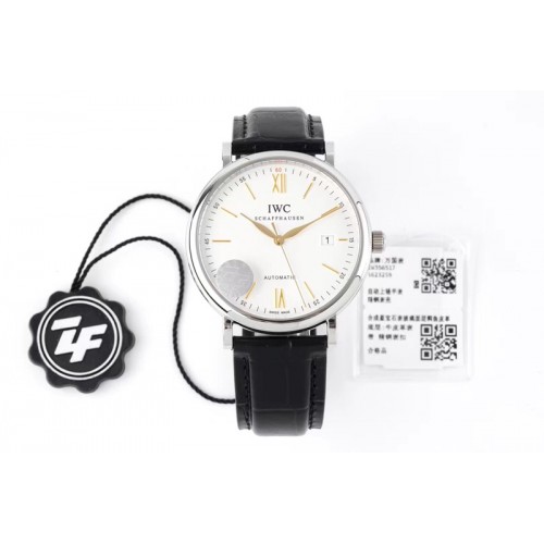 IWC IW356517 Portofino Automatic SS ZF 1:1 Best Edtiion Blue Dial on Black Croco Strap M9019