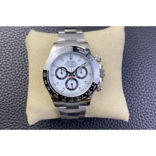 Rolex Daytona 116500 Clean 1:1 Best Edition 904L SS Case and Bracelet White Dial SA4130
