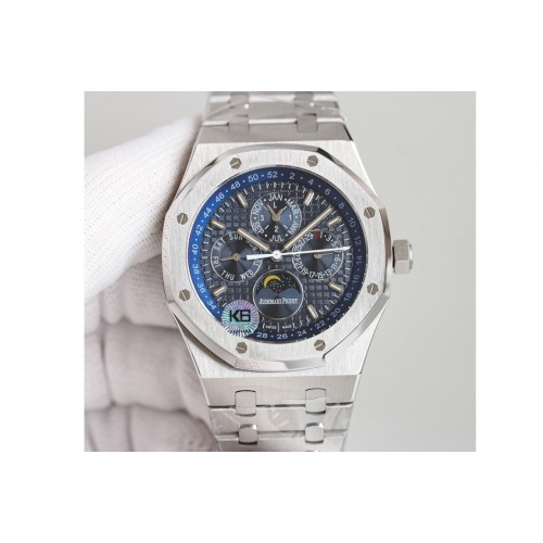 Audemars Piguet Royal Oak 41mm Complicated 26574 SS APSF1:1 Best Edition Blue Dial on SS Bracelet A5134