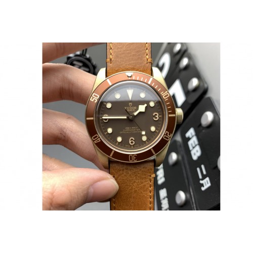 Tudor Tudor Heritage Black Bay Bronzo ZF Best Edition on ASSO Brown Leather A2824