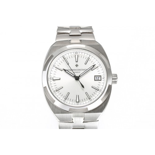 Vacheron Constantin Overseas 4500V SS ZF 1:1 Best Edition Silver Dial on SS Bracelet A5100