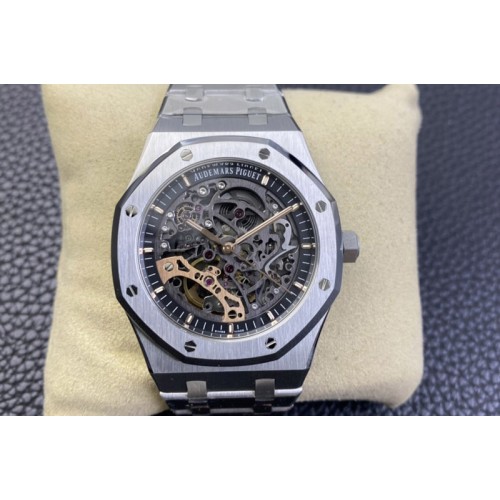 Audemars Piguet Royal Oak 41mm Openworked 15407 SS APSF 1:1 Best Edition on SS Bracelet A3132