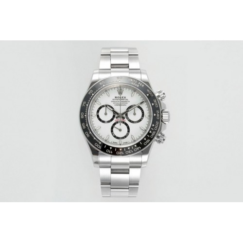 Rolex Daytona 126500 ZF 1:1 Best Edition 904L SS Case and Bracelet White Dial SH4131 Rolex Daytona 126500 ZF 1:1 Best Edition 904L SS Case and Bracelet White Dial SH4131