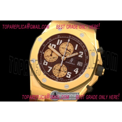 Audemars Piguet Royal Oak Chrono YG/LE A-Schwarzenegger A-7750