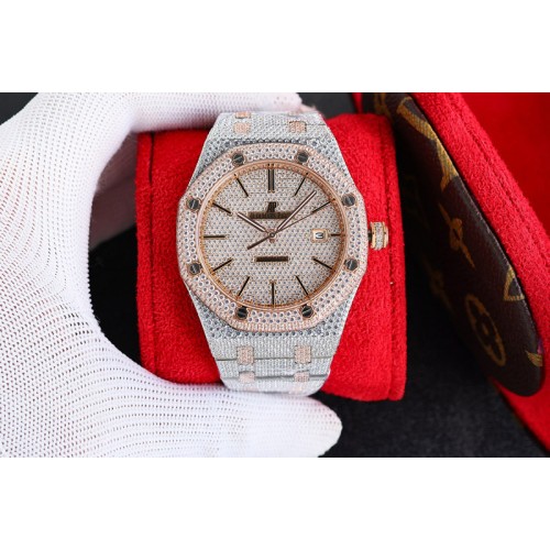 Audemars Piguet Royal Oak 41mm 15400 SS/RG Diamond ZY Best Edtion AP Calibre 3120