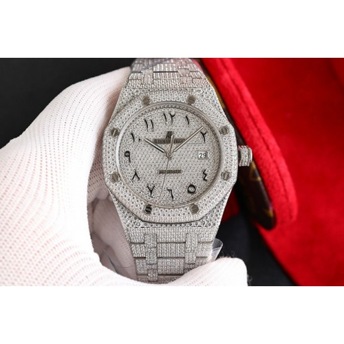 Audemars Piguet Royal Oak 41mm 15400 SS/SS Diamond ZY Best Edtion AP Calibre 3120