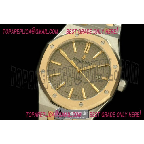 Audemars Piguet Royal Oak 15400 SS/YG Grey Swiss 2824
