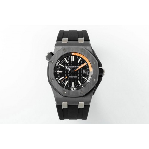 Audemars Piguet Royal Oak Offshore Diver 15707 Black Ceramic ZF 1:1 Best Edition SA3120 Super Clone