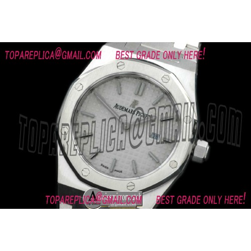 Audemars Piguet Royal Oak Ladies SS/SS White S-Qtz