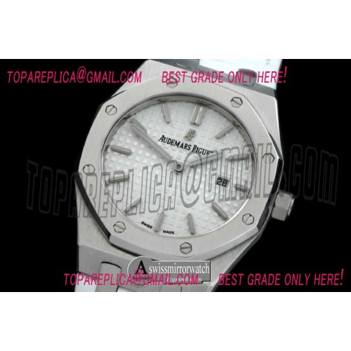 Audemars Piguet Royal Oak Ladies SS/LE White S-Qtz