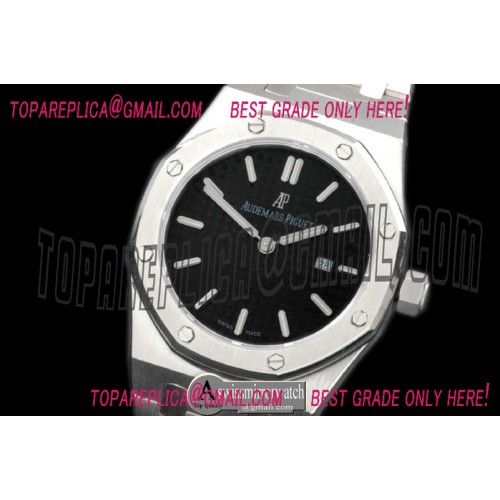 Audemars Piguet Royal Oak Ladies SS/SS Black S-Qtz
