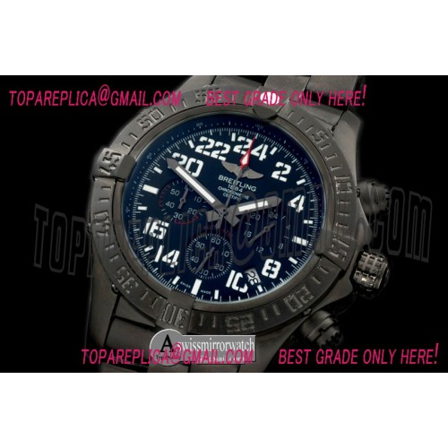 Breitling Super Avenger PVD/PVD Black 2-24 Jap OS20