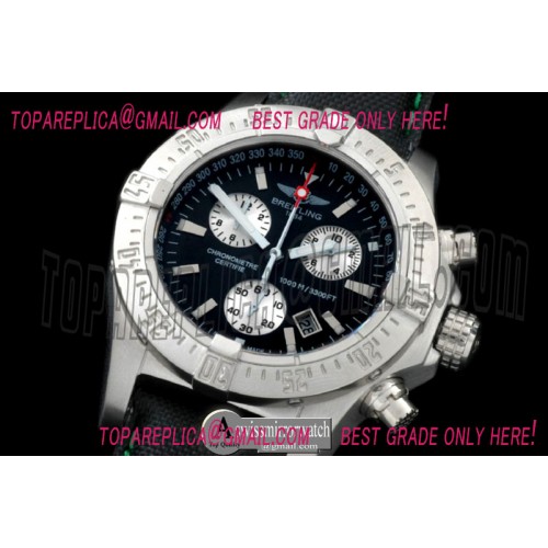 Breitling Seawolf Chrono SS/NY Black Stk Swiss Eta Qtz 251.262