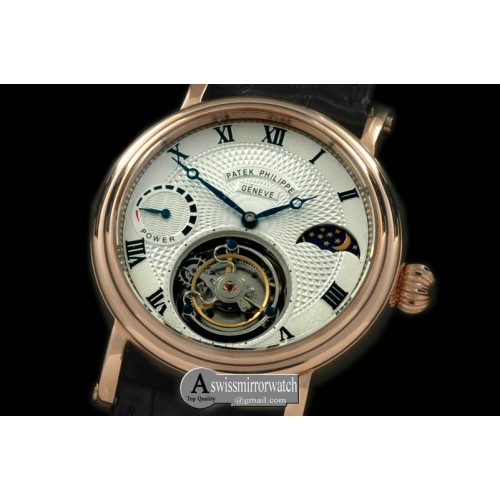 Patek Philippe Jubilee Tourbillon MoonPhase/Reserve RG/LE White Tourbillon
