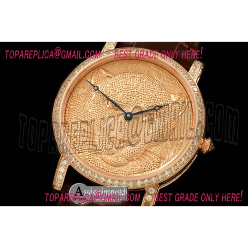 Cartier Panthere de Cartier Ladies RG/LE Rose Gold Swiss Qtz